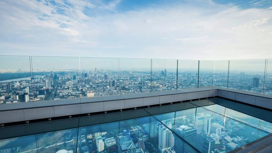 Mahanakhon SkyWalk — Mahanakhon Skywalk Morning Time