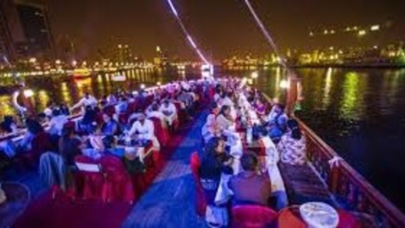 Dhow Cruise Dinner - Marina — Dhow Cruise Dinner Marina - Upper Deck